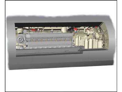 U-Boot IX Diesel Engine section - zdjęcie 1