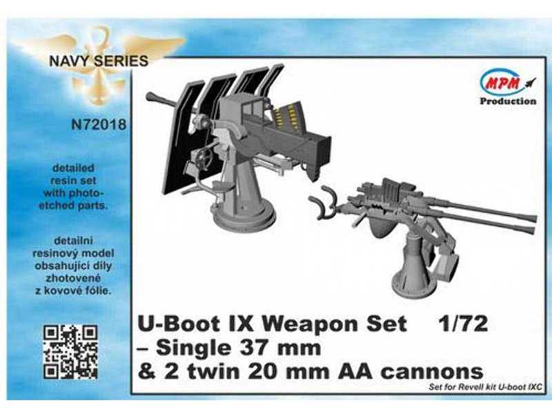 U-Boot IX Weapon Set for REVELL - zdjęcie 1