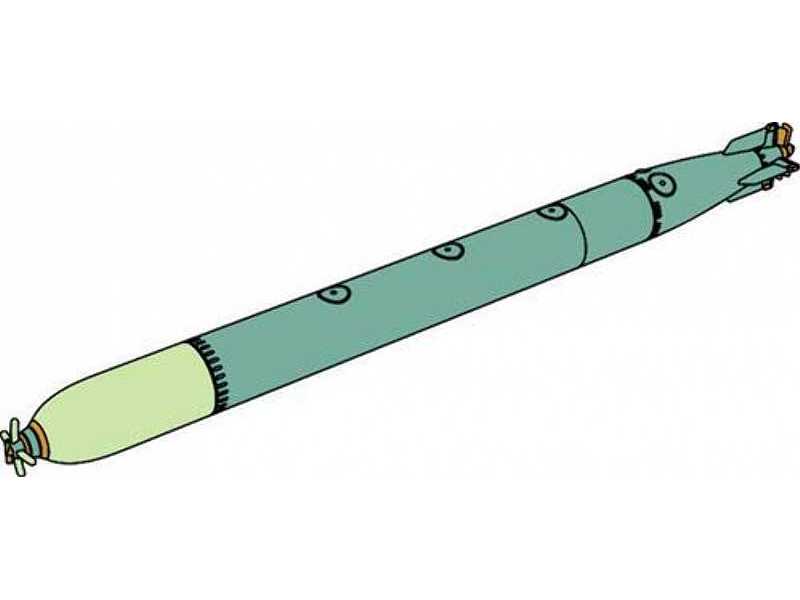 WW II German Torpedo Type G7e (3 pcs) - zdjęcie 1 WW II German Torpedo Type G7e (3 pcs) - zdjęcie 1