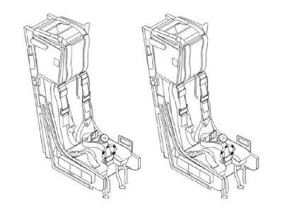 Ejection seat Martin Baker Mk.10 (2 pcs) 1/32 - zdjęcie 4
