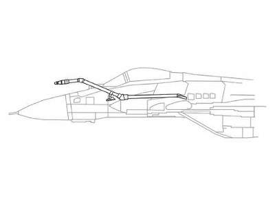 MiG-29SMP/BM Fixed IFR Probe 1/32 - zdjęcie 1