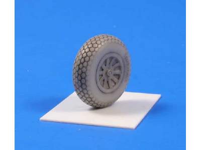 P-51D Mustang - Wheels 1/72 (Cross Tread Pattern) for Hasegawa/R - zdjęcie 3