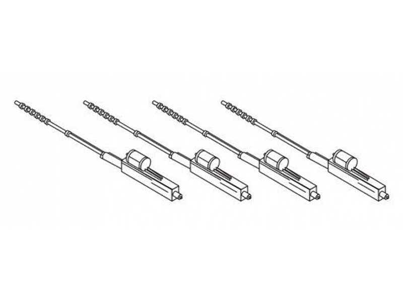 Hispano Mk.II - WW II British aircraft cannon 20mm (4 pcs) - zdjęcie 1