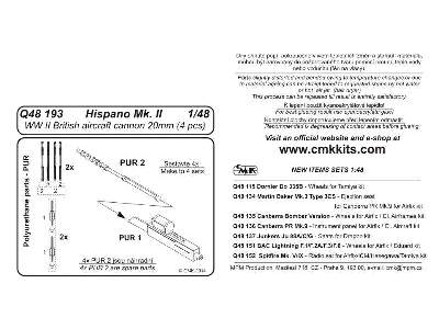 Hispano Mk.II - WW II British aircraft cannon 20mm (4 pcs) - zdjęcie 4