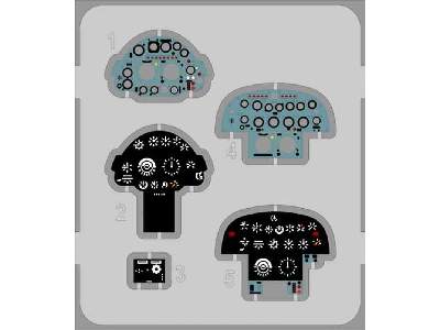 Folland Gnat T.1 - Instrument panels - zdjęcie 3