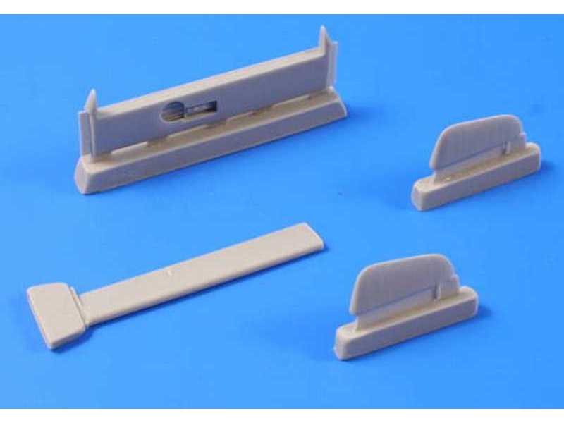 Focke Wulf Fw 189A/B/V-6 Tail planes 1/72 for MPM/ Condor/ Itale - zdjęcie 1