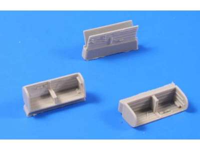 Focke Wulf Fw 189A/ V-6 Main Undercarriage Bays 1/72 for MPM/ Co - zdjęcie 1