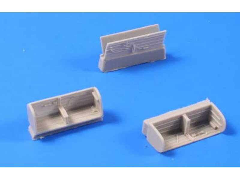 Focke Wulf Fw 189A/ V-6 Main Undercarriage Bays 1/72 for MPM/ Co - zdjęcie 1