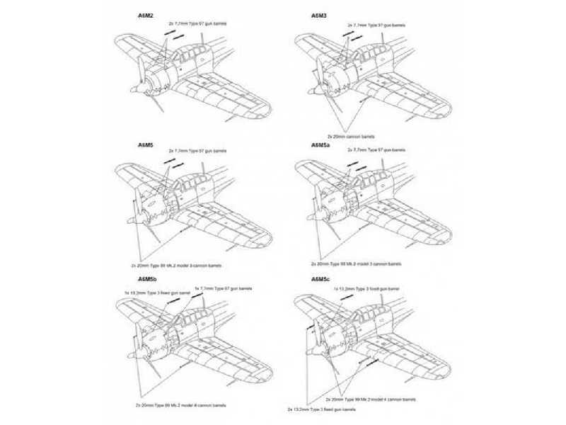 A6M2/3/5 Zero - zdjęcie 1 A6M2/3/5 Zero - zdjęcie 1