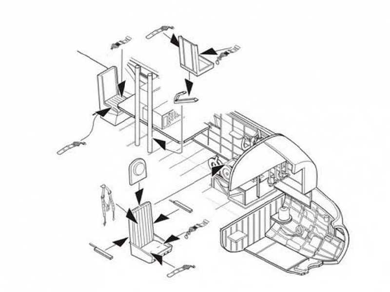 Lancaster Mk. I/II/III - Seats 1/72 for Airfix/Hasegawa kit - zdjęcie 1 Lancaster Mk. I/II/III - Seats 1/72 for Airfix/Hasegawa kit - zdjęcie 1