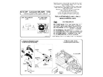 Lancaster Mk. I/II/III - Instrument panel 1/72 for Airfix/Hasega - zdjęcie 4