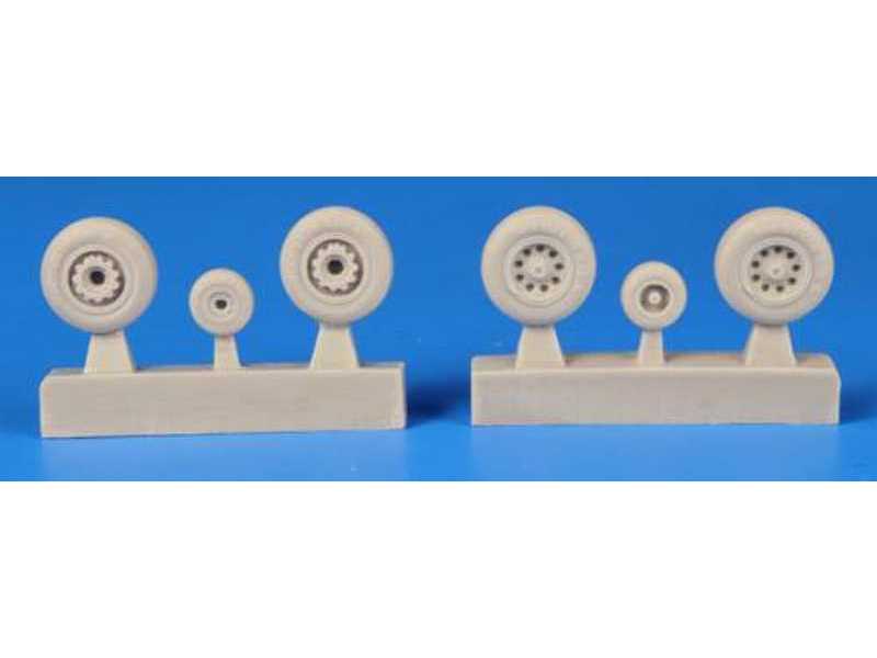 Mirage F.1 - 1/72 Wheels set - zdjęcie 1 Mirage F.1 - 1/72 Wheels set - zdjęcie 1