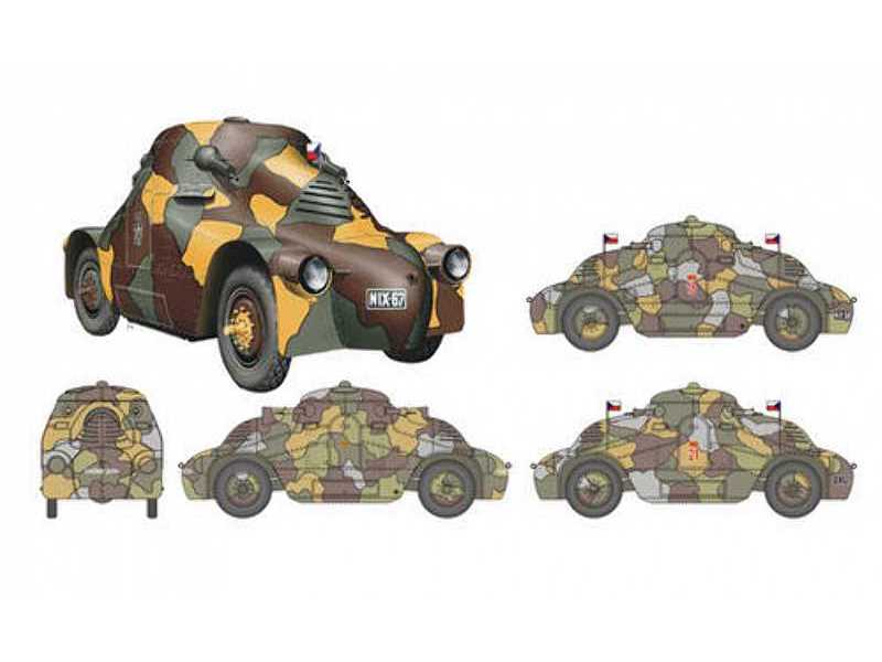 ©koda PA. II ,,Turtle" - Czech Armoured Car - zdjęcie 1 ©koda PA. II ,,Turtle" - Czech Armoured Car - zdjęcie 1