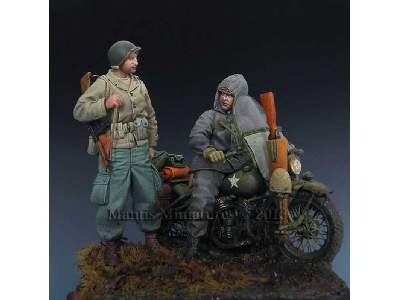 US Soldier &amp; Rider (for MINIART kit) - zdjęcie 1