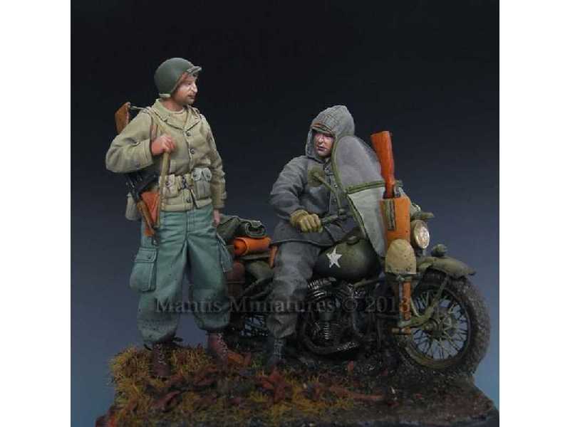 US Soldier & Rider (for MINIART kit) - zdjęcie 1 US Soldier & Rider (for MINIART kit) - zdjęcie 1