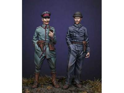 WW1 German Officer &amp; Tanker - zdjęcie 1