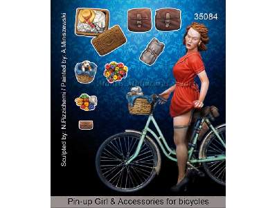 Girl + accessories for bicycles - zdjęcie 1