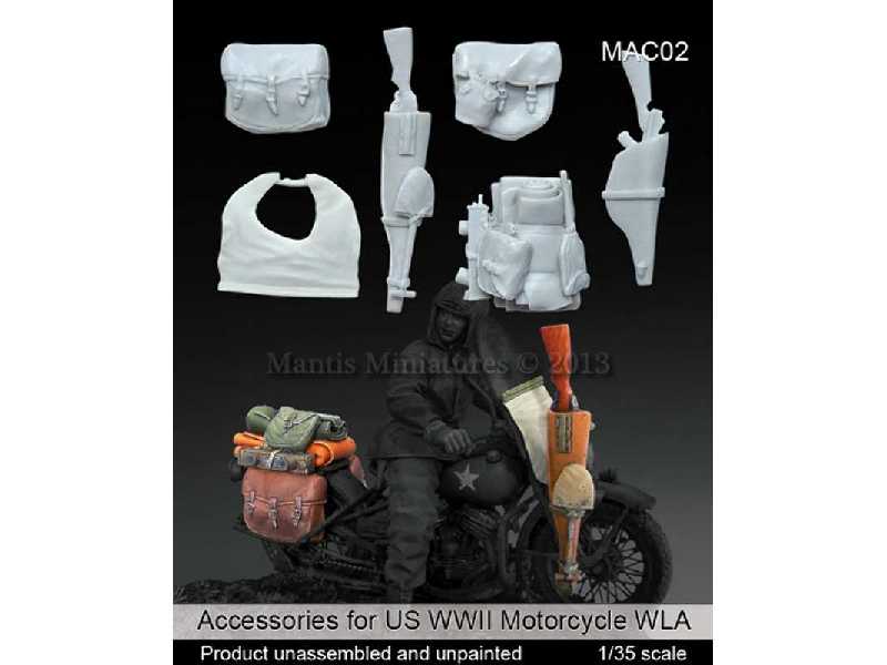 Accessories for US WW2 Motorcycle WLA - zdjęcie 1 Accessories for US WW2 Motorcycle WLA - zdjęcie 1