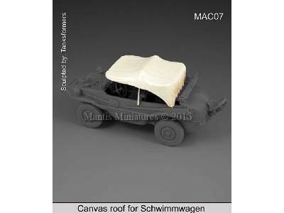 Canvas roof for Schwimmwagen - zdjęcie 1