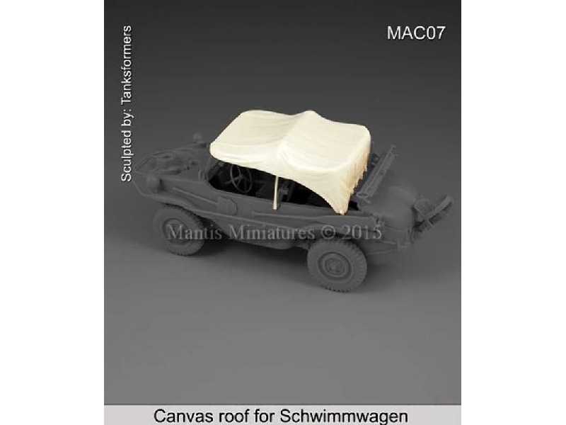 Canvas roof for Schwimmwagen - zdjęcie 1 Canvas roof for Schwimmwagen - zdjęcie 1