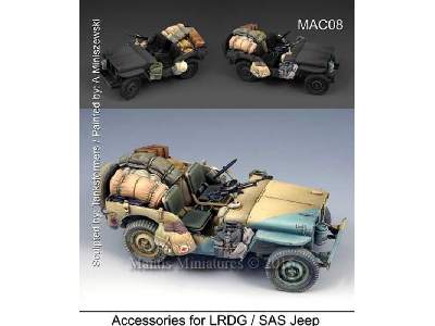 Accessories for LRDG/SAS Jeep - zdjęcie 2