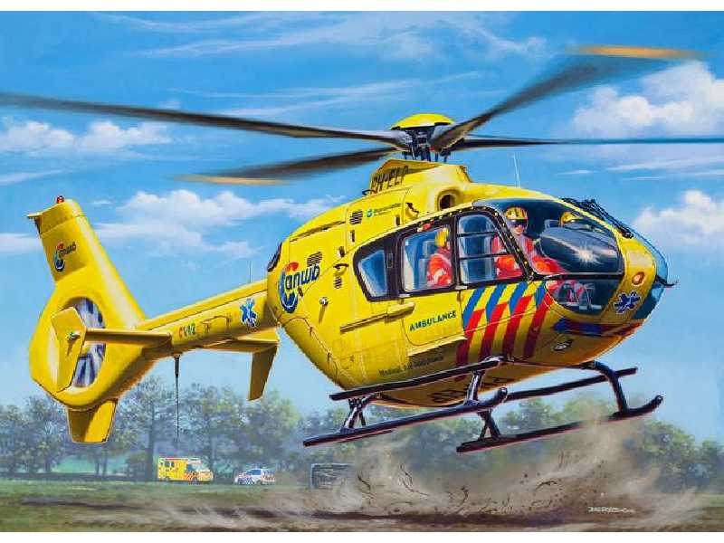 Airbus Helicopters EC135 ANWB - zestaw podarunkowy - zdjęcie 1 Airbus Helicopters EC135 ANWB - zestaw podarunkowy - zdjęcie 1