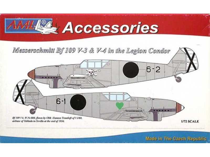 Messerschmitt Bf 109 V-3 & V-4 in the Legion Condor - zdjęcie 1 Messerschmitt Bf 109 V-3 & V-4 in the Legion Condor - zdjęcie 1