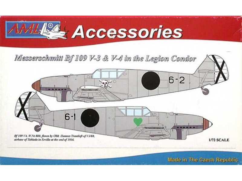 Messerschmitt Bf 109 V-3 &amp; V-4 in the Legion Condor - zdjęcie 1