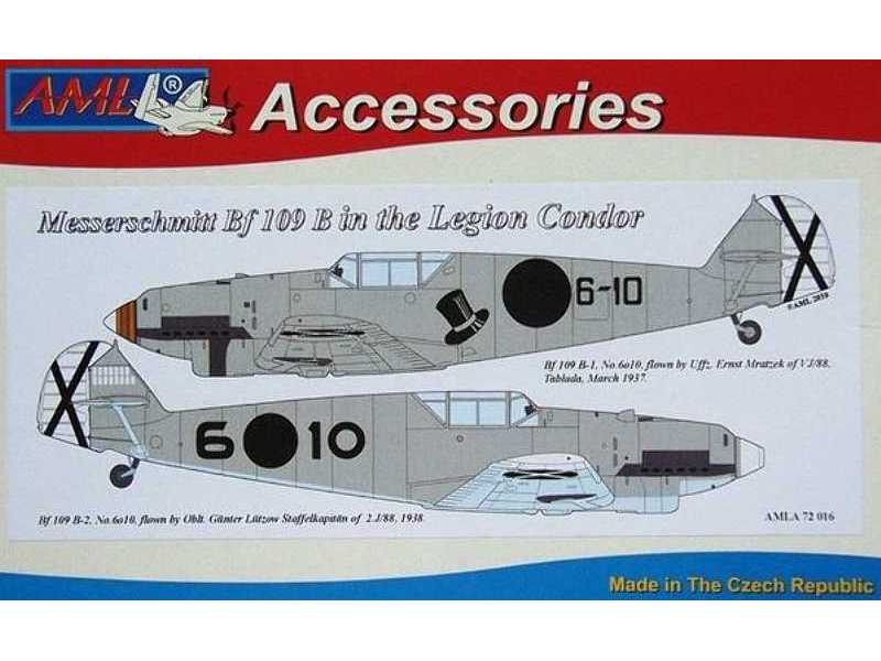Me Bf 109 B in the legion Condor - zdjęcie 1 Me Bf 109 B in the legion Condor - zdjęcie 1