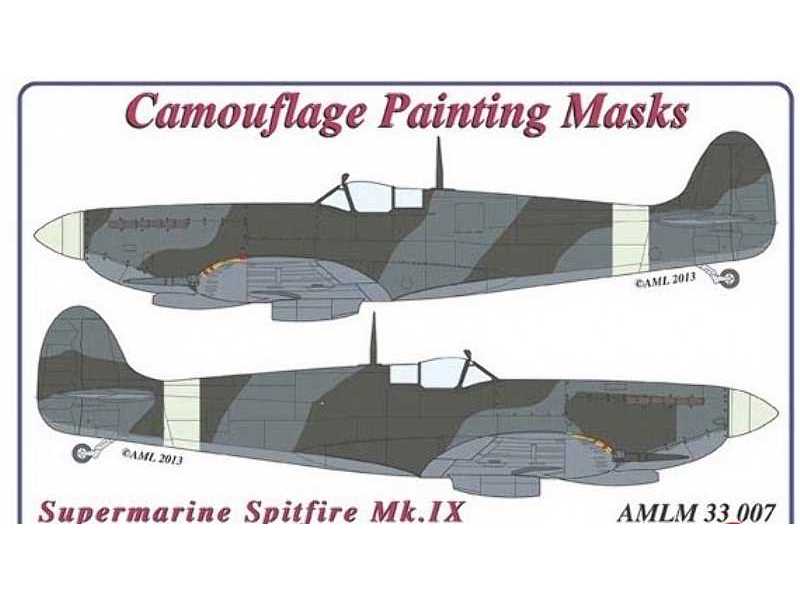Maski Spitfire Mk.IX - zdjęcie 1 Maski Spitfire Mk.IX - zdjęcie 1