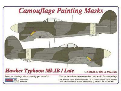 Maski Hawker Typhoon Mk.Ib - zdjęcie 1