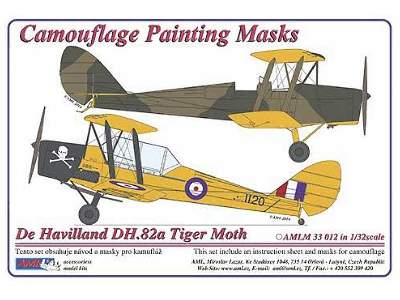 Maski De Havilland DH.82A/C - zdjęcie 1