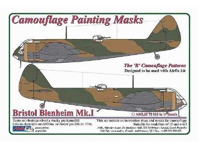 Maska Bristol Blenheim Mk.I &quot;B&quot; - zdjęcie 1