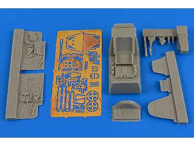 Bf 109G-5 (early) cockpit set - Eduard - zdjęcie 1