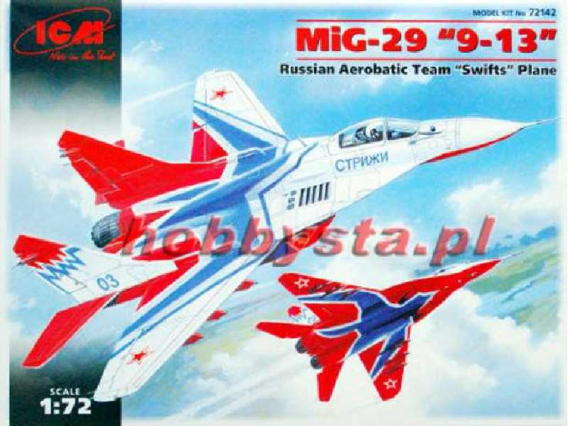 MiG-29 "9-13" Russian Aerobatic Team "Swifts" - zdjęcie 1 MiG-29 "9-13" Russian Aerobatic Team "Swifts" - zdjęcie 1