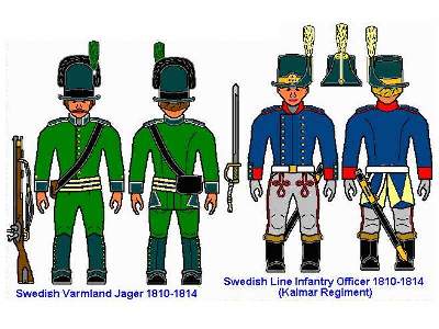 Szwedzka piechota napoleońska - zdjęcie 6