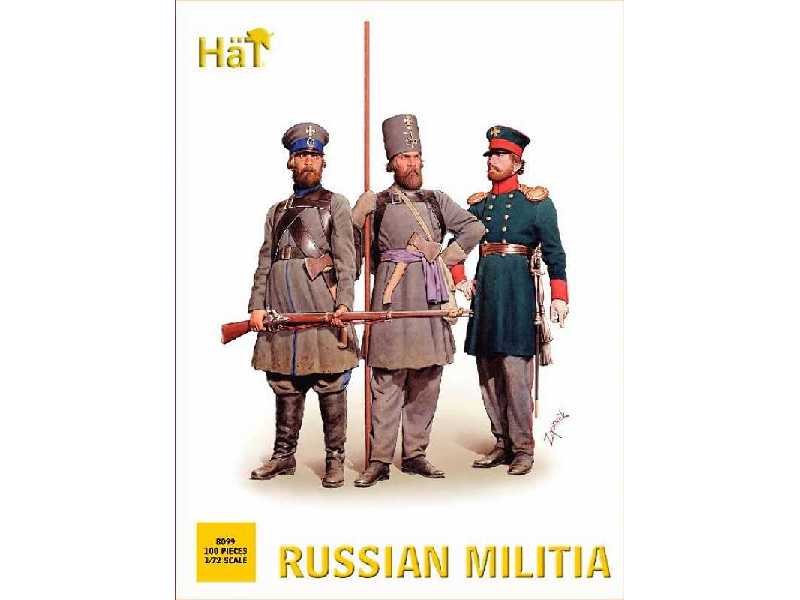 Rosyjska milicja - wojny napoleońskie - zdjęcie 1 Rosyjska milicja - wojny napoleońskie - zdjęcie 1