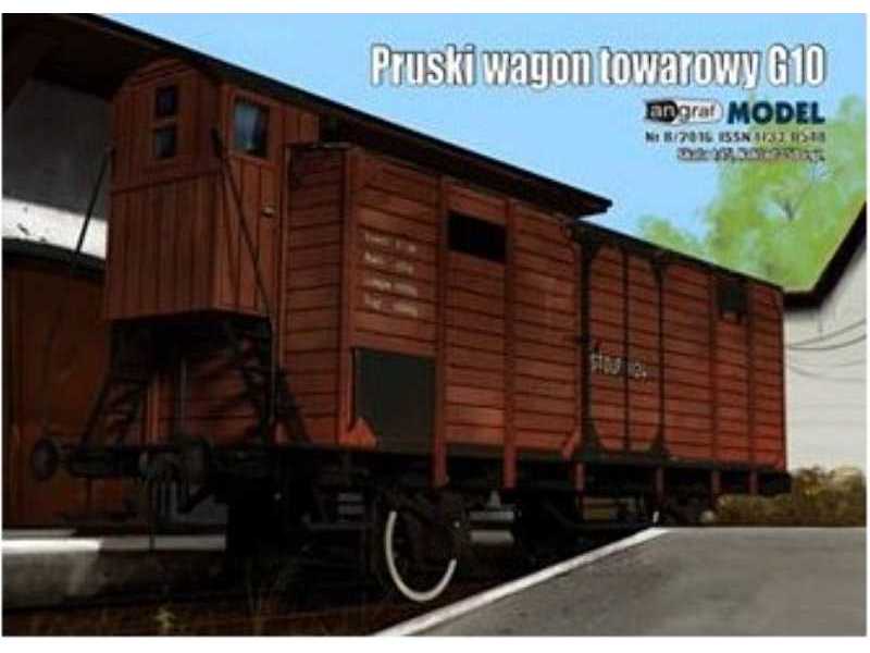 Pruski wagon towarowy G10 - zdjęcie 1 Pruski wagon towarowy G10 - zdjęcie 1