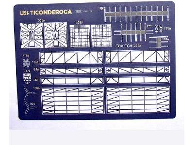 USS TICONDEROGA zestaw detali - zdjęcie 1