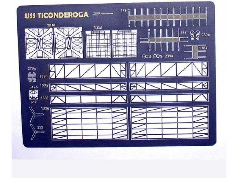 USS TICONDEROGA zestaw detali - zdjęcie 1 USS TICONDEROGA zestaw detali - zdjęcie 1