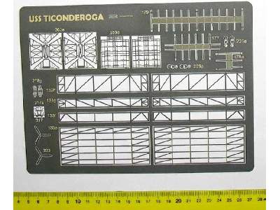 USS TICONDEROGA zestaw detali - zdjęcie 2