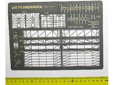 USS TICONDEROGA zestaw detali - zdjęcie 3