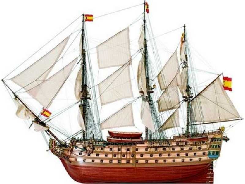 Okręt hiszpański Santa Ana - 1784 - zdjęcie 1