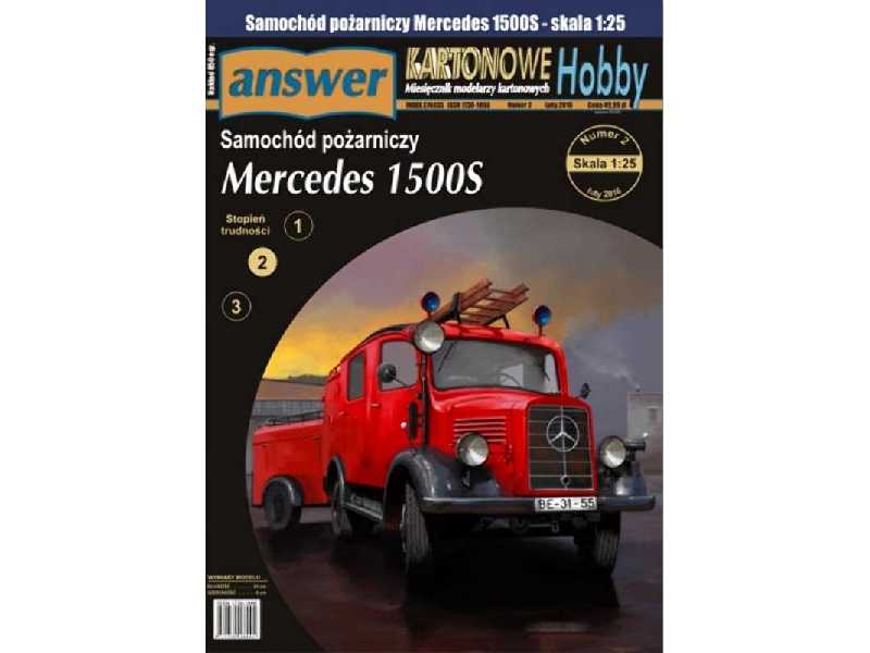 Samochód pożarniczy Mercedes 1500S - zdjęcie 1