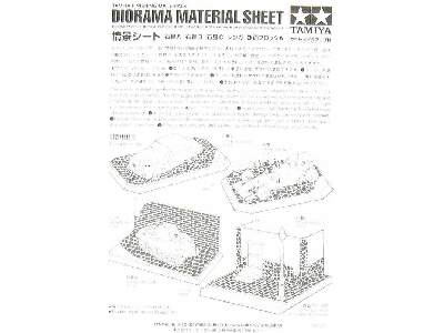 Diorama material sheet - stone paving C - zdjęcie 4