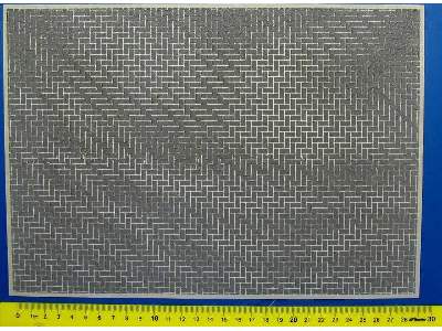 Diorama Material Sheet (Gray-Colored Brickwork A) - zdjęcie 3