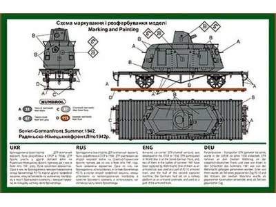 Wagon pancerny DTR-Casemate na platformie kolejowej - zdjęcie 2