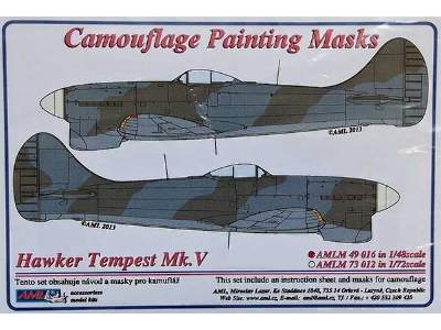 Maska Hawker Tempest Mk.V - zdjęcie 1
