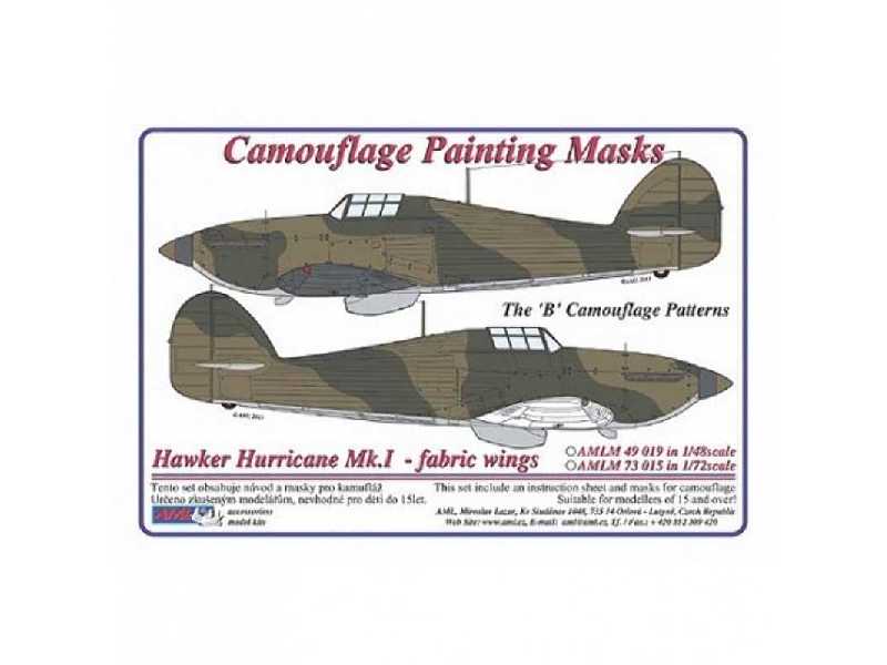 Maska Hawker Hurricane Mk.I - zdjęcie 1 Maska Hawker Hurricane Mk.I - zdjęcie 1