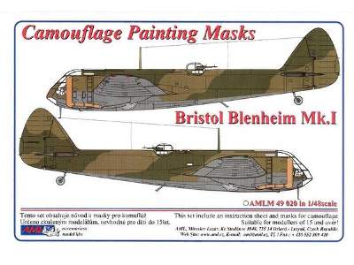 Maska Bristol Blenheim Mk.I - zdjęcie 1